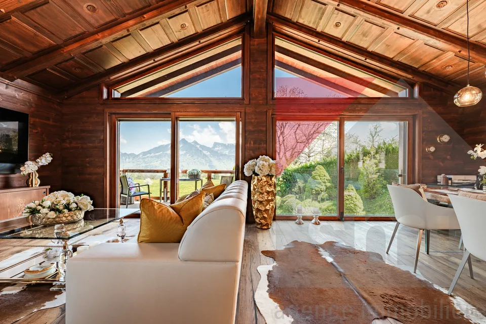 Chalet exclusif, entièrement rénové et meublé, dans un coin de paradis
