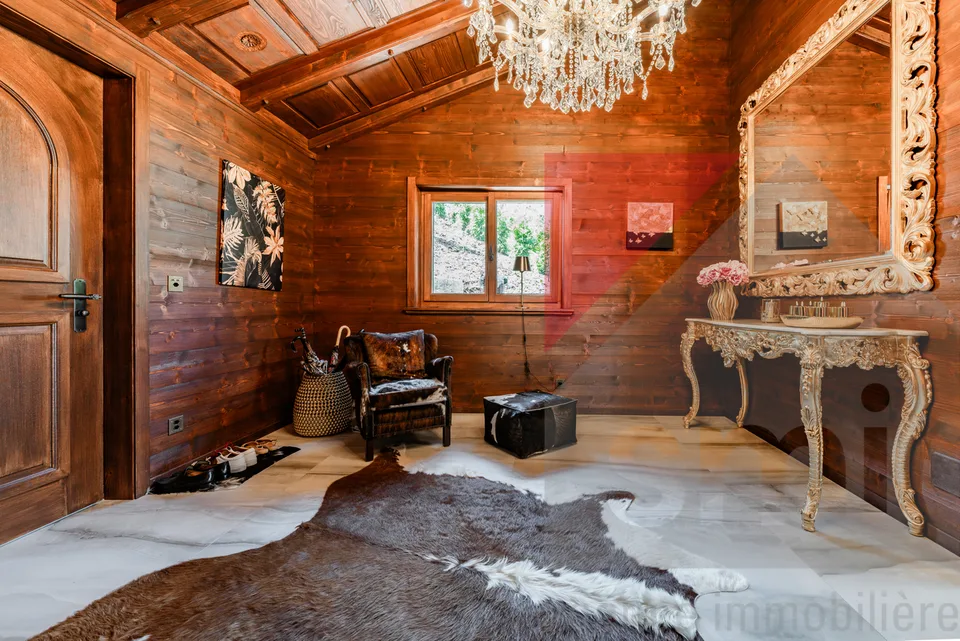 Chalet exclusif, entièrement rénové et meublé, dans un coin de paradis – photo 9 sur 13