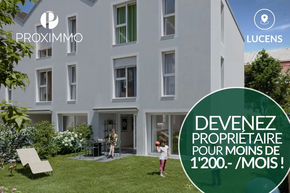 VOTRE MAISON NEUVE À 20 MIN DE LAUSANNE !