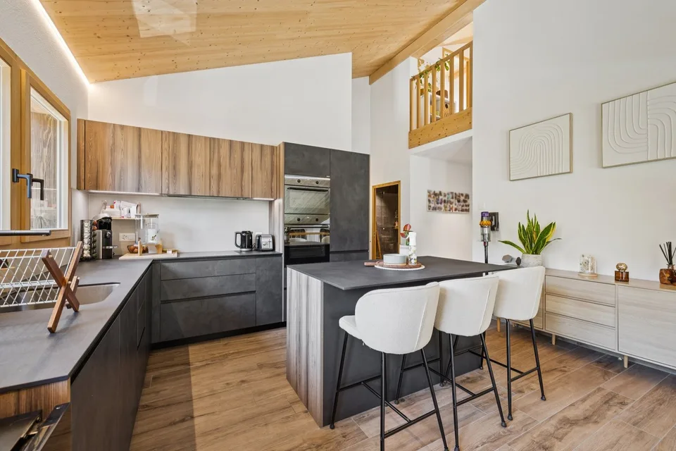 Außergewöhnliches Triplex-Apartment im Herzen der Altstadt von Saillon – Foto 6 von 13