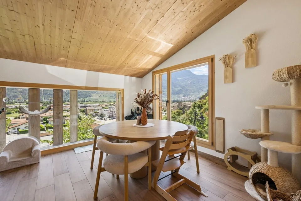Appartement triplex d'exception au coeur du vieux bourg de Saillon