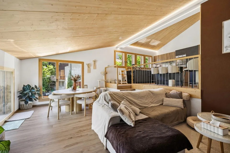 Appartement triplex d'exception au coeur du vieux bourg de Saillon