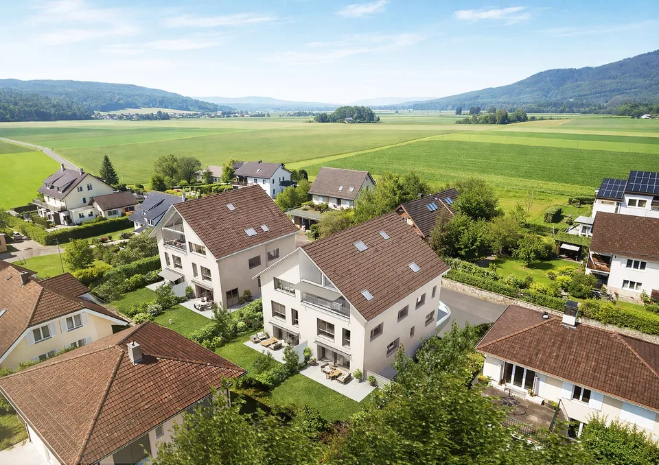 Wohnen wie im Haus – Neubau Maisonette mit eigenem Garten (Haus B)