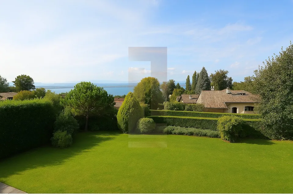 Superbe villa avec échappée sur le lac à Cologny