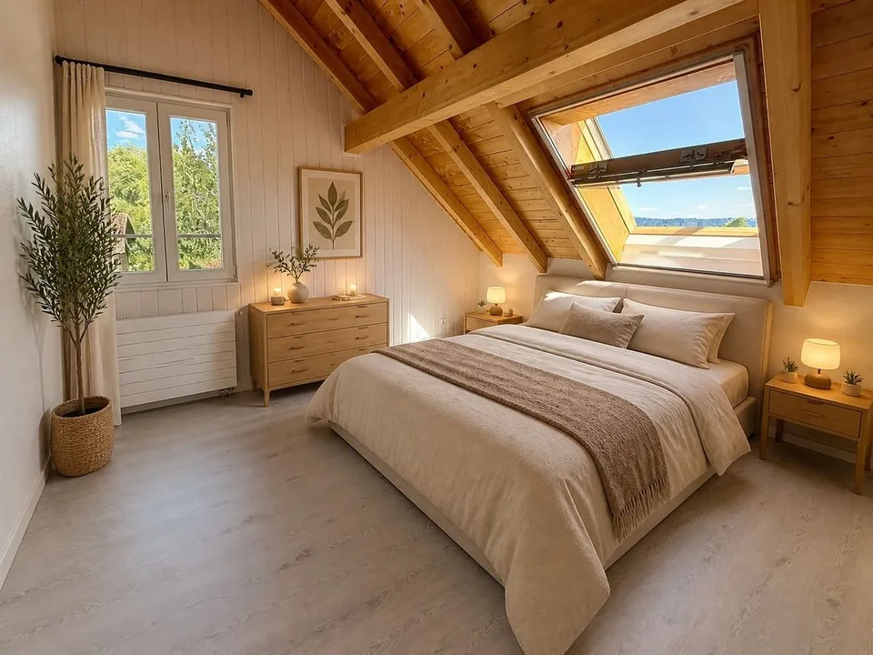 Magnifico appartamento di 4,5 locali con ingresso indipendente, giardino privato e vista aperta