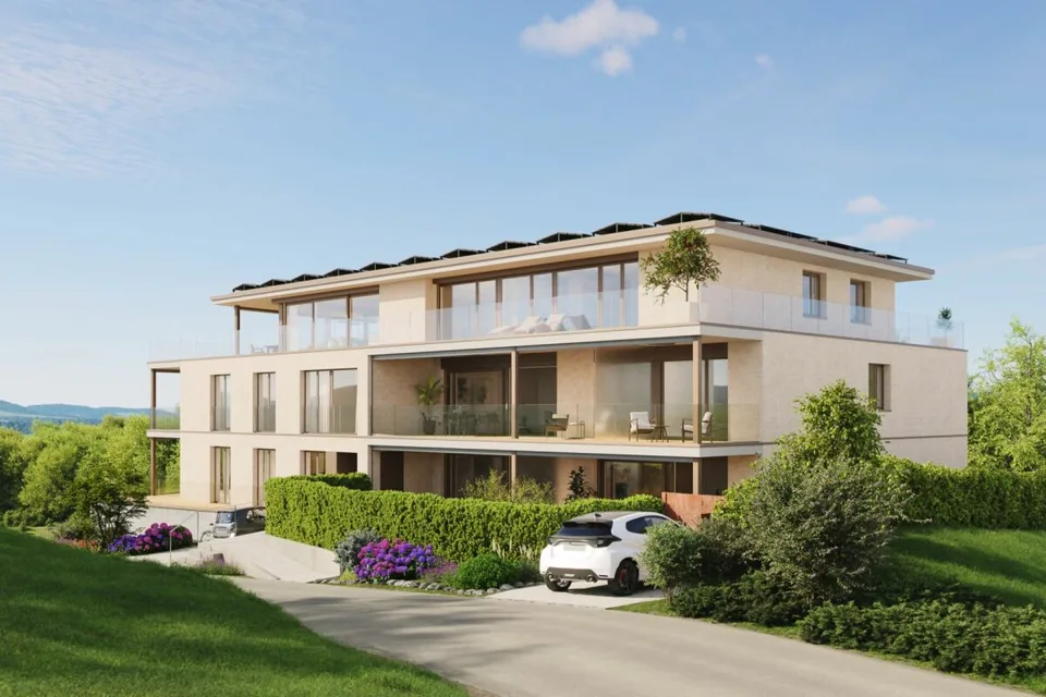 Neubau: 3.5 Zimmer Geschosswohnung im 1. OG (Wohnung Nr. 6)