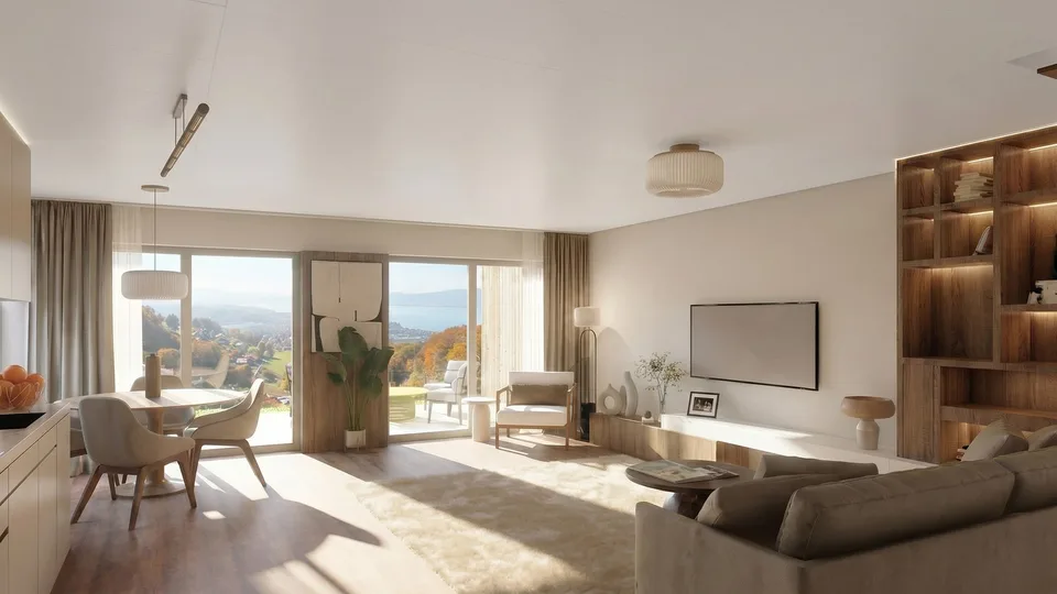 Nouvelle promotion de quatre villas à Jongny avec vue sur le lac Léman – photo 7 sur 10