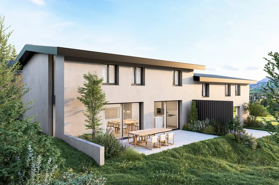 Maison mitoyenne moderne de 4.5 pièces à Delémont – Disponible 2027