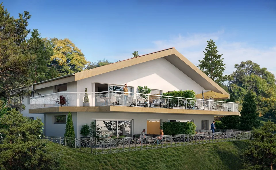 Prächtige 3,5-Zimmer-Wohnung mit Terrasse in Flanthey