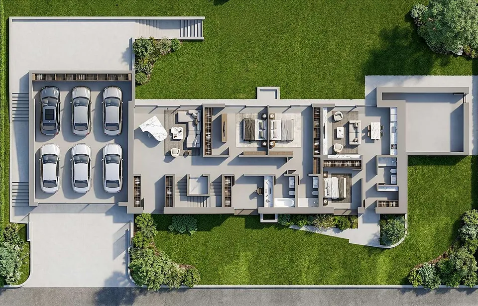 Bauplatz mit bestehender Villa zur Renovierung – Foto 8 von 13