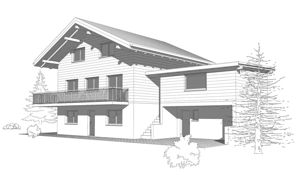 Duplex-Zweitwohnung "Eggetli", Neubau