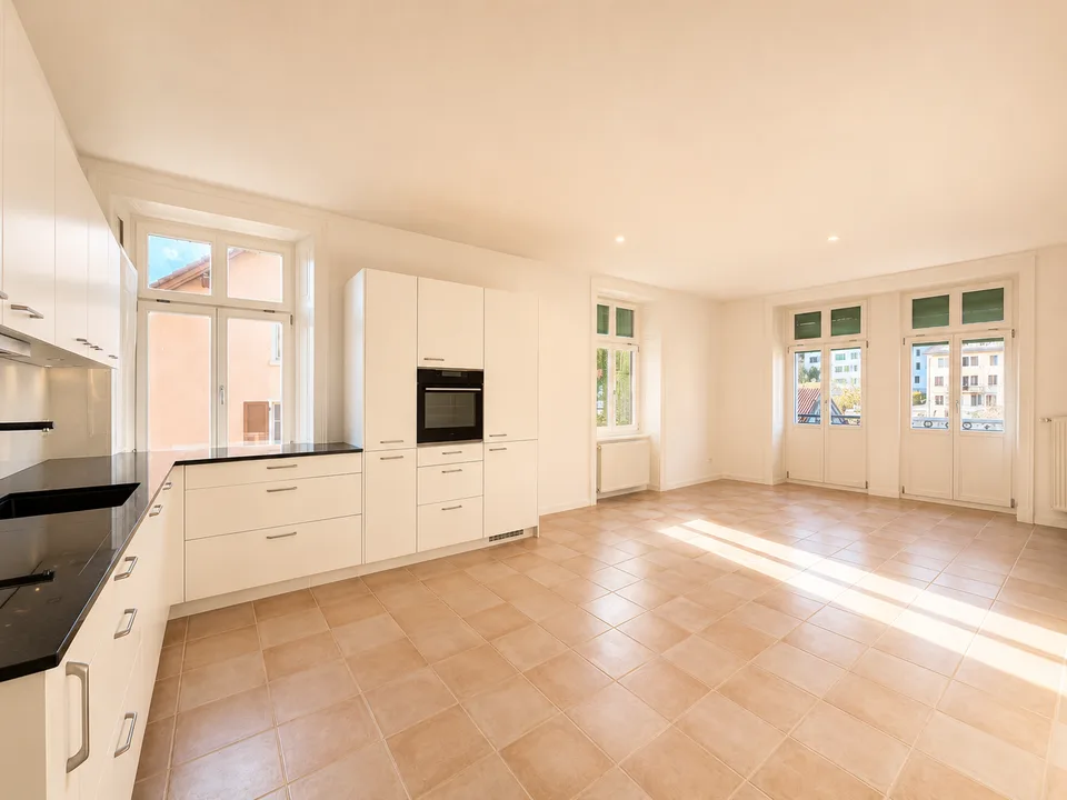 Charmant appartement 4.5 pièces rénové avec garage