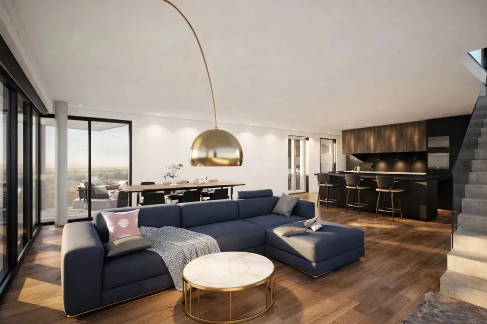 Superbe Villa mitoyenne moderne avec grande terrasse à Ursy