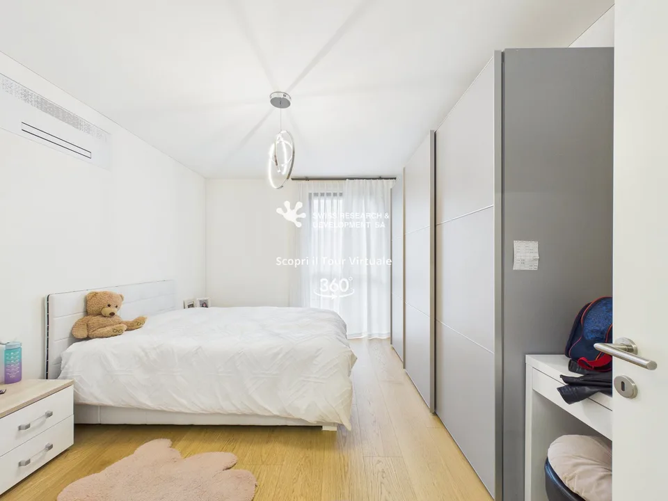 CONTEMPORANEO APPARTAMENTO DI 3,5 LOCALI CON AMPIA TERRAZZA E DOMOTICA INTEGRATA – Foto 16 von 26