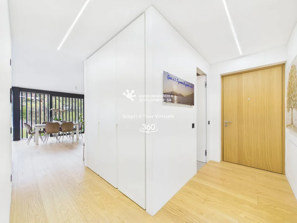 CONTEMPORANEO APPARTAMENTO DI 3,5 LOCALI CON AMPIA TERRAZZA E DOMOTICA INTEGRATA