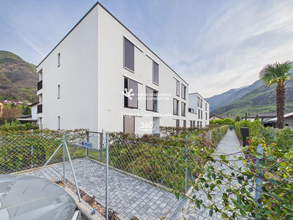 CONTEMPORANEO APPARTAMENTO DI 3,5 LOCALI CON AMPIA TERRAZZA E DOMOTICA INTEGRATA – Foto 24 von 26