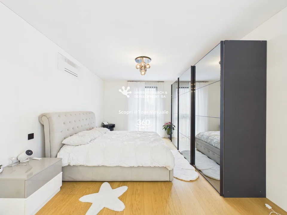 CONTEMPORANEO APPARTAMENTO DI 3,5 LOCALI CON AMPIA TERRAZZA E DOMOTICA INTEGRATA – Foto 12 von 26