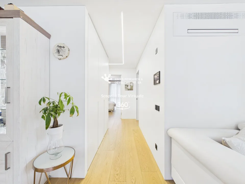 CONTEMPORANEO APPARTAMENTO DI 3,5 LOCALI CON AMPIA TERRAZZA E DOMOTICA INTEGRATA – Foto 11 von 26