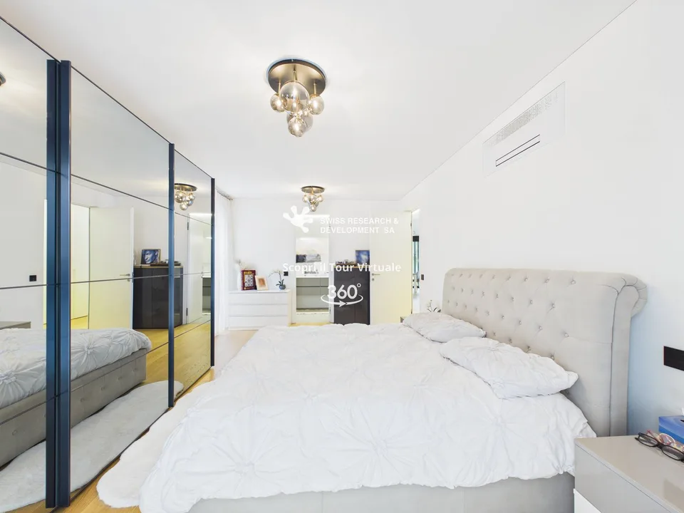 CONTEMPORANEO APPARTAMENTO DI 3,5 LOCALI CON AMPIA TERRAZZA E DOMOTICA INTEGRATA – Foto 13 von 26
