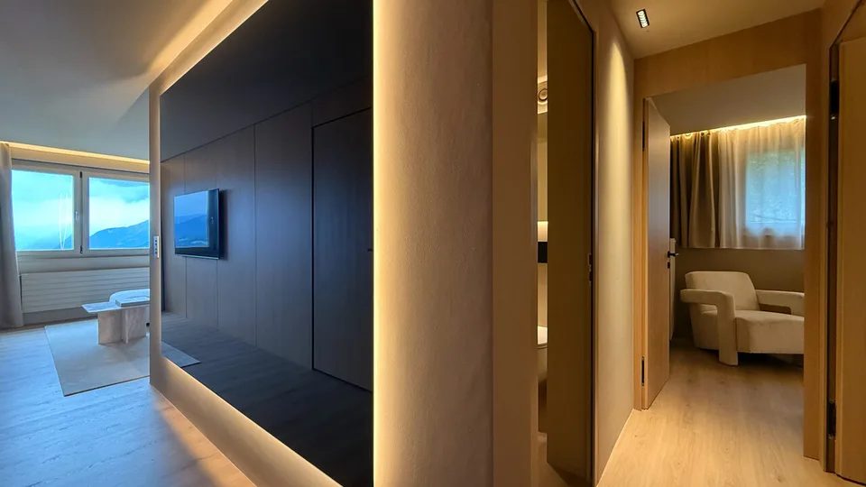 Luxuriöse 3.5-Zimmer-Wohnung komplett renoviert - Crans-Montana