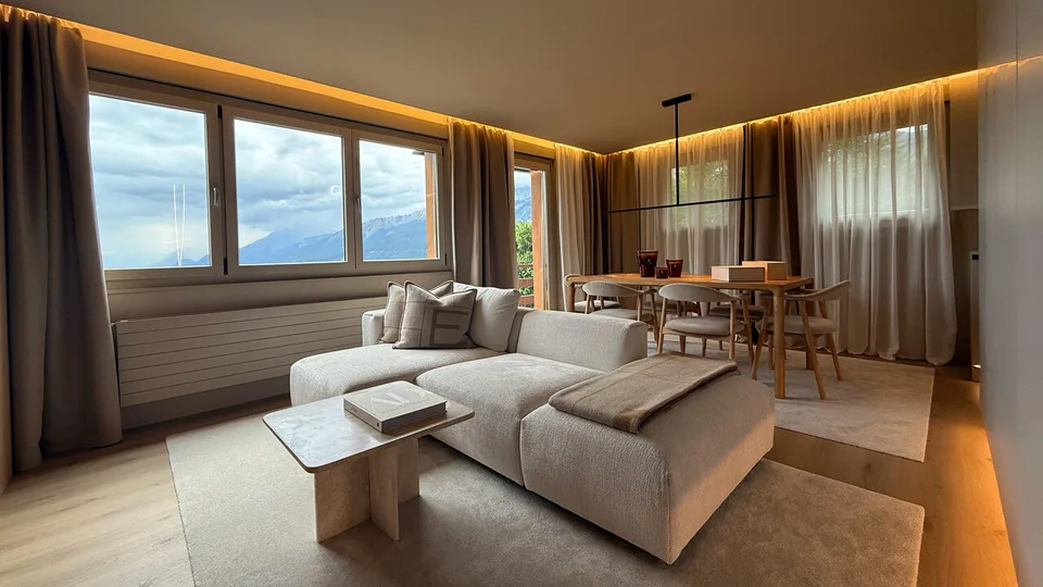 Luxueux appartement 3.5 pièces entièrement rénové - Crans-Montana