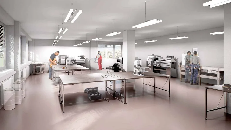 Atelier,dépôt, locaux de 490 m2 à louer à Lausanne