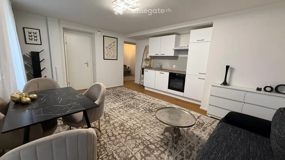 Moderne und möblierte 2.5-Zimmer-Wohnung ab sofort verfügbar