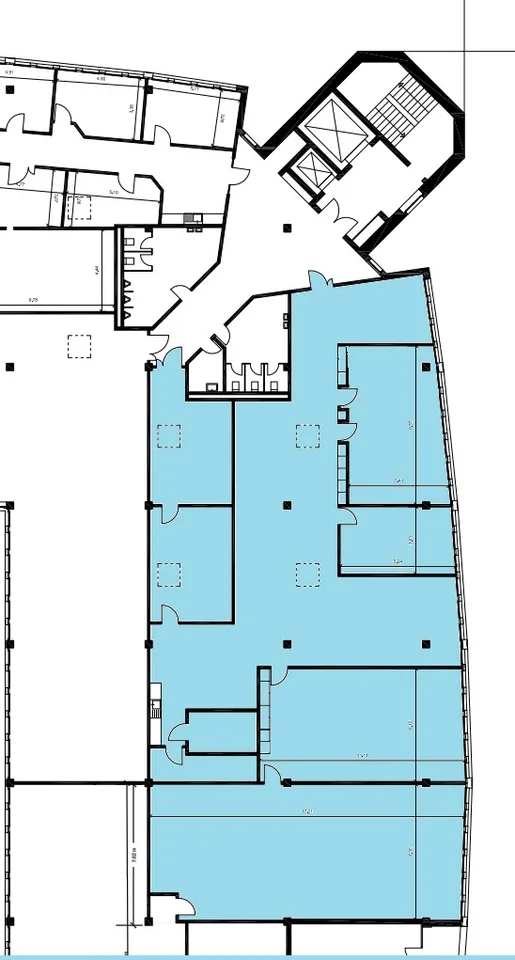 500 m² Bezugsbereite Büroflächen mit Einzel- und Grossraumbüros – Foto 14 von 14