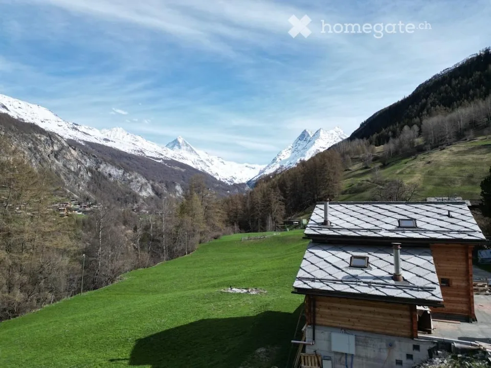 A louer 3 pièces dans chalet de 2 appartements