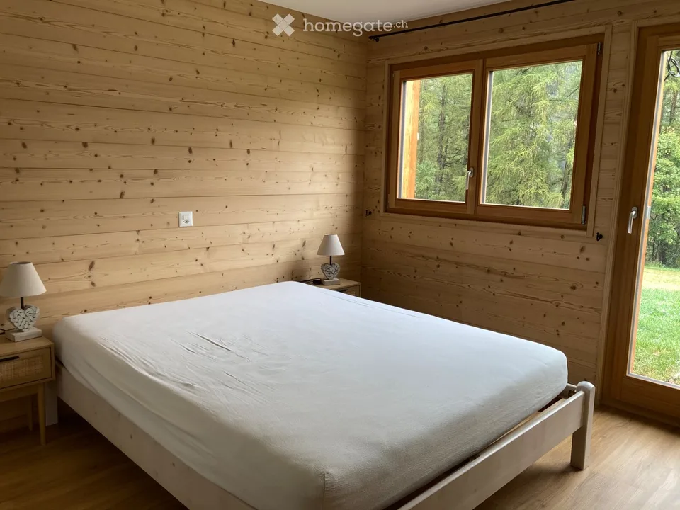 In affitto 3 locali in un chalet di 2 appartamenti