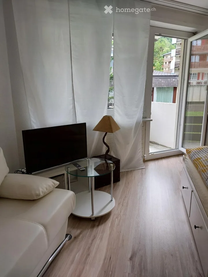 Schönes möbliertes Studio Loèche-les-Bains