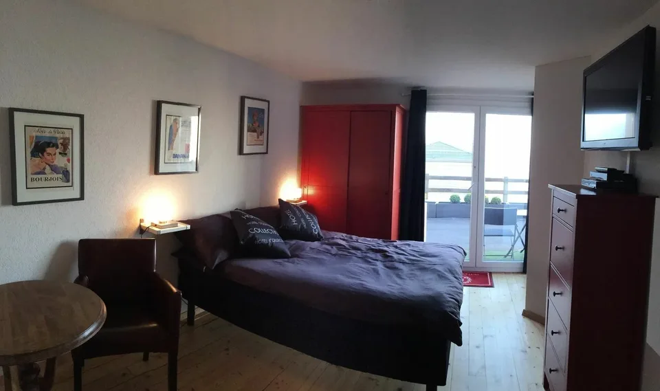 Unabhängiges Studio mit Terrasse in La Conversion