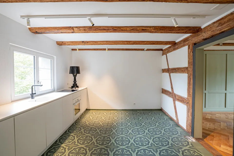 Wohnen in neu renovierter Wohnung direkt am Ufer der Murg