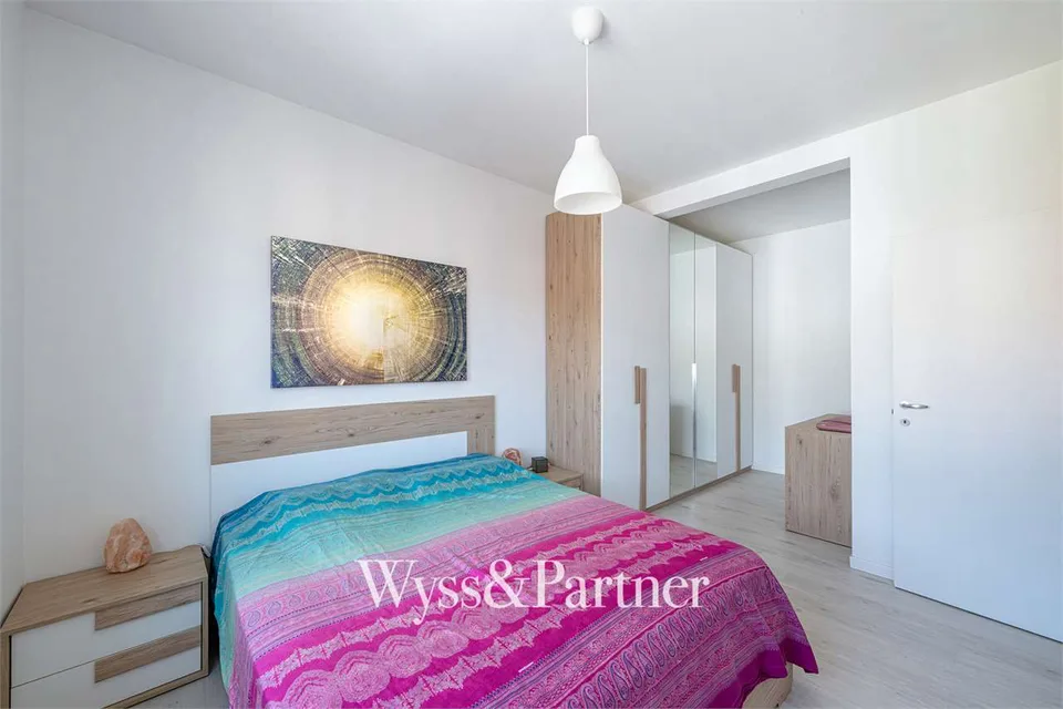 Möblierte 3.5-Zimmer-Wohnung zur Miete in Via Monte Boglia Lugano – Foto 7 von 11