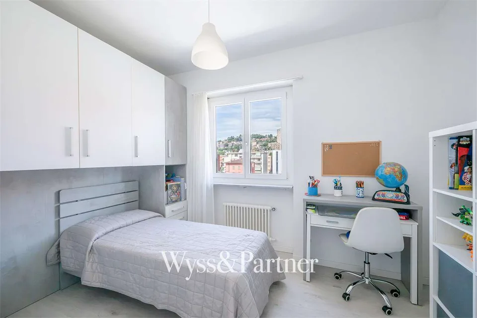 Möblierte 3.5-Zimmer-Wohnung zur Miete in Via Monte Boglia Lugano – Foto 6 von 11