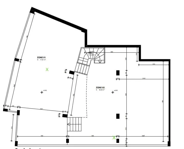 Arkade von 183 m2 + Keller