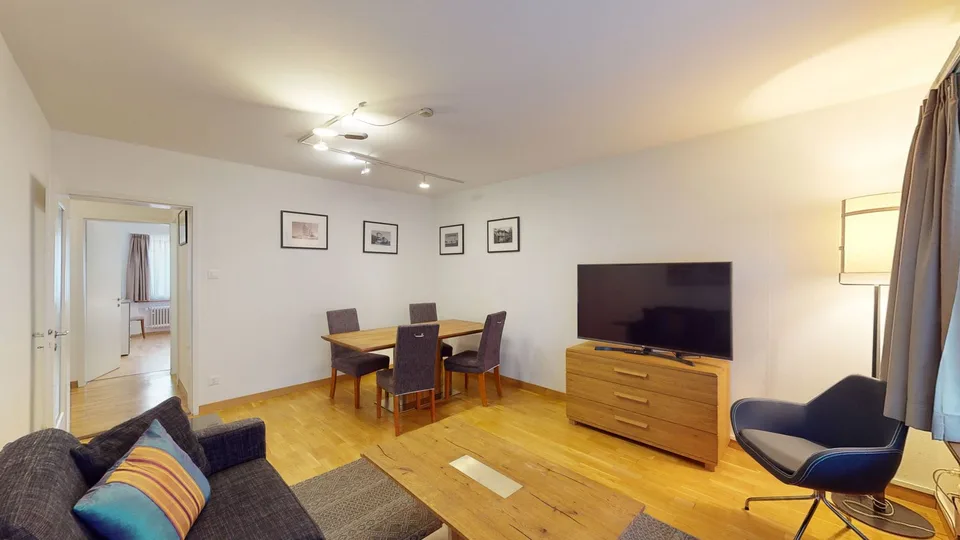 Elegant 3-Room Furnished Apartment in Prime Zürich Enge Location