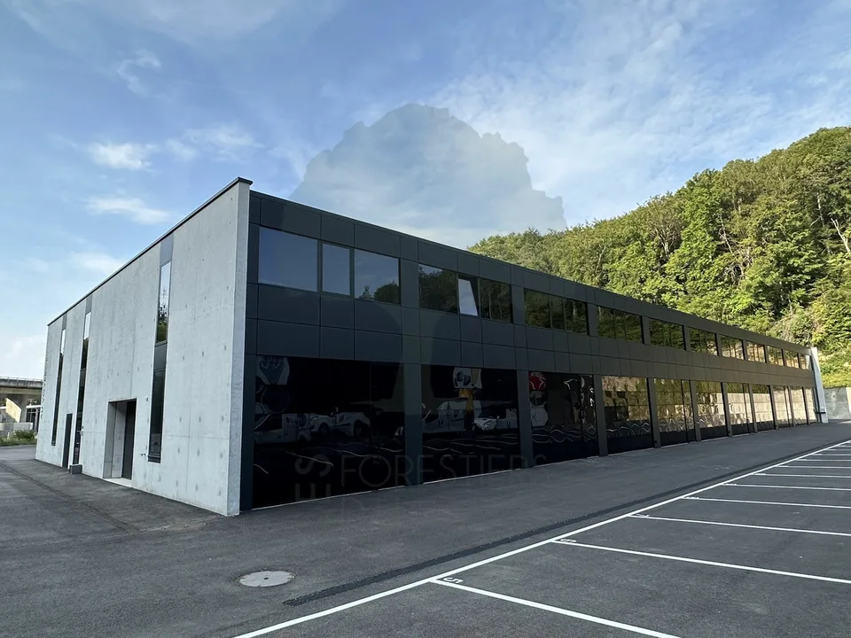 Espaces artisanaux modulables à Porrentruy - De 22m² à 527m² au sol