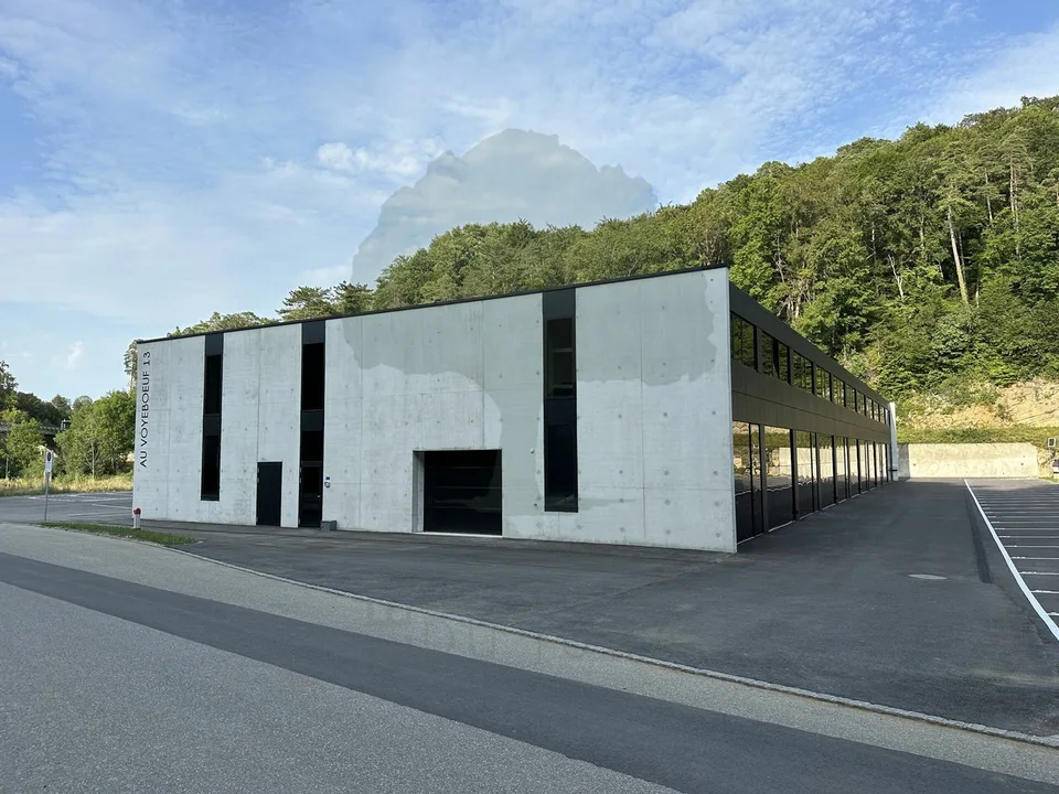 Modulare Handwerksflächen in Porrentruy - Von 22m² bis 527m² Bodenfläche