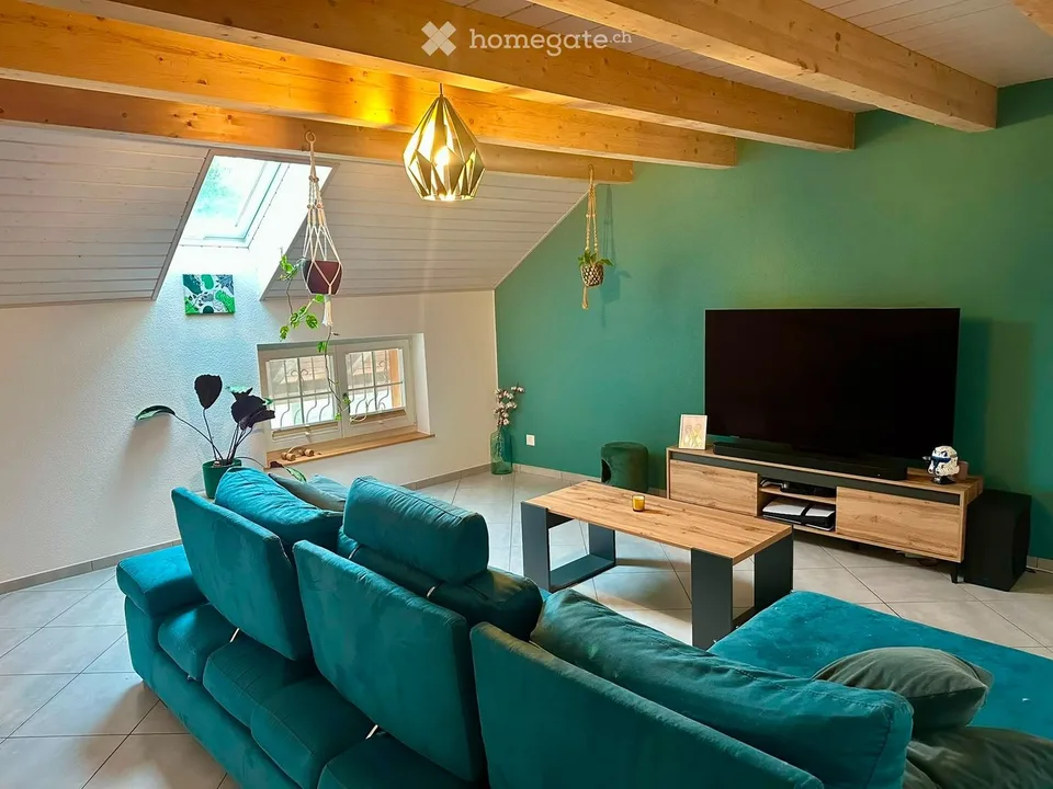 Nuvilly - Appartamento duplex 4.5 locali in affitto dal 1° settembre