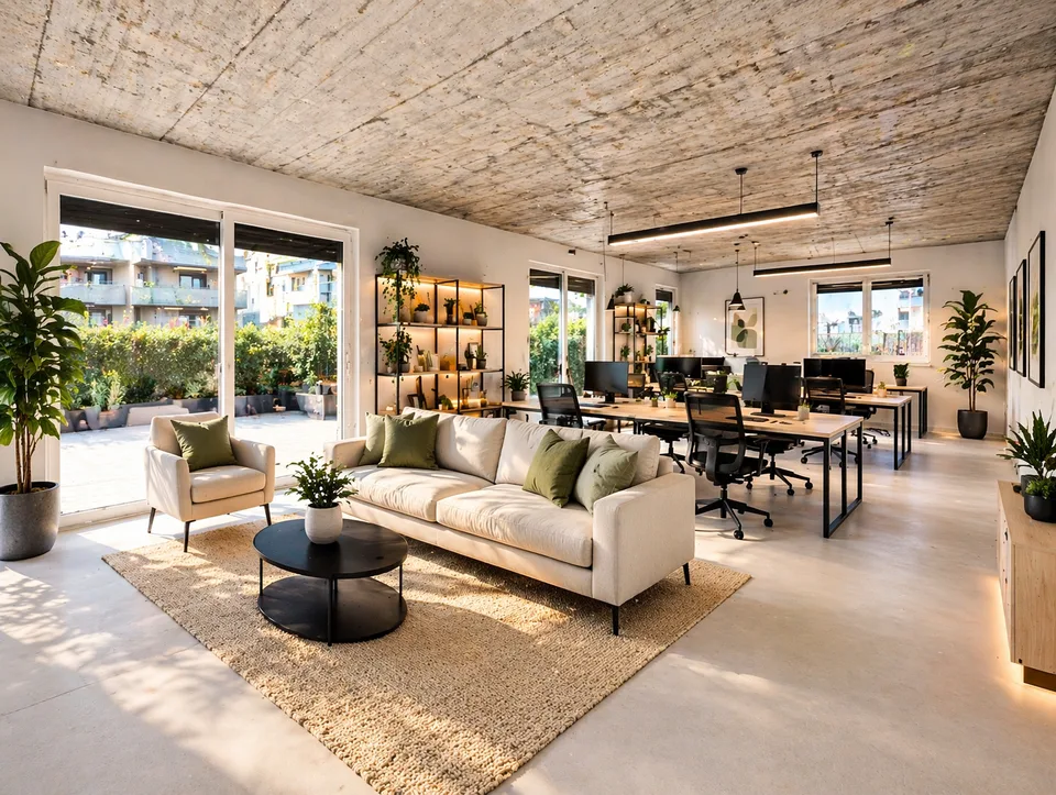 Creare un luogo che attira? Superficie commerciale con terrazza di ca. 115m2