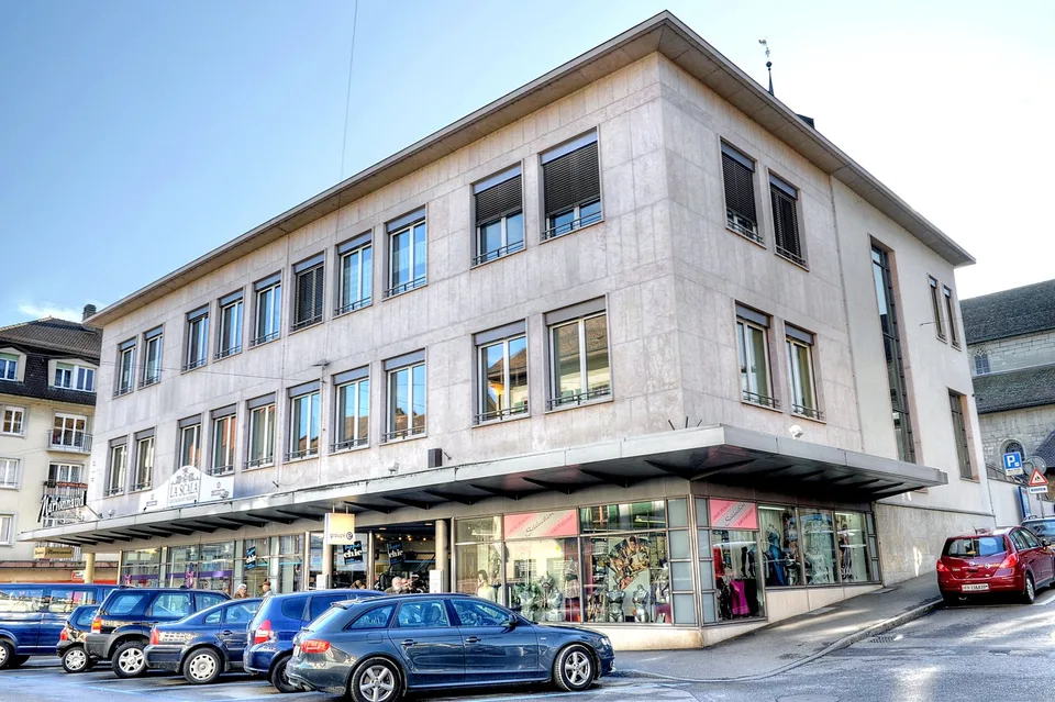 Verkaufsfläche von 69 m2 im Stadtzentrum von Payerne