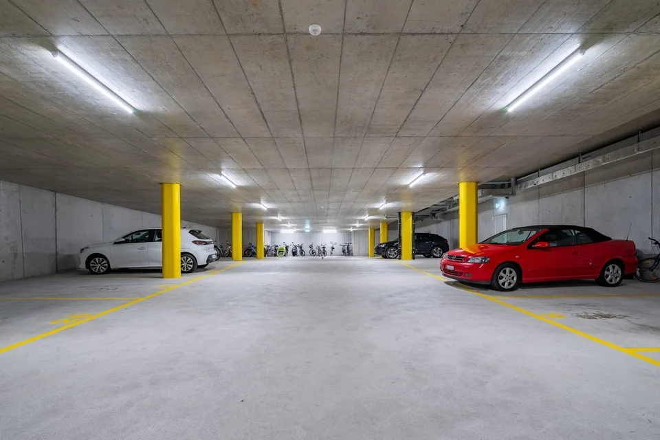 Posto auto in affitto in garage sotterraneo