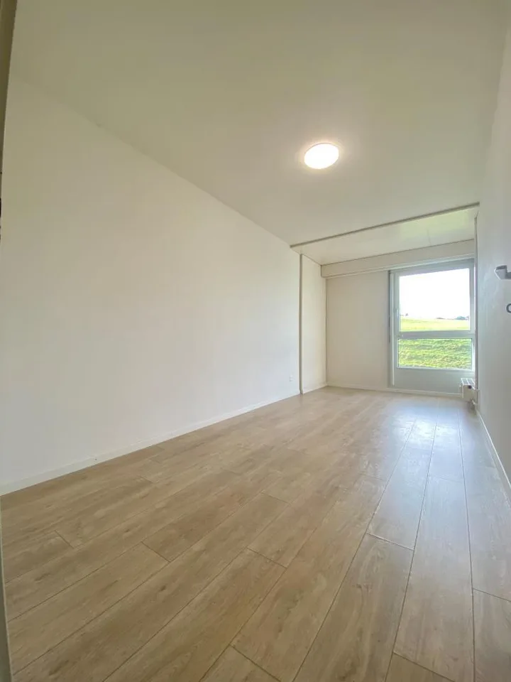 Grossräumige, helle Wohnung mit Balkon und herrlicher Aussicht
