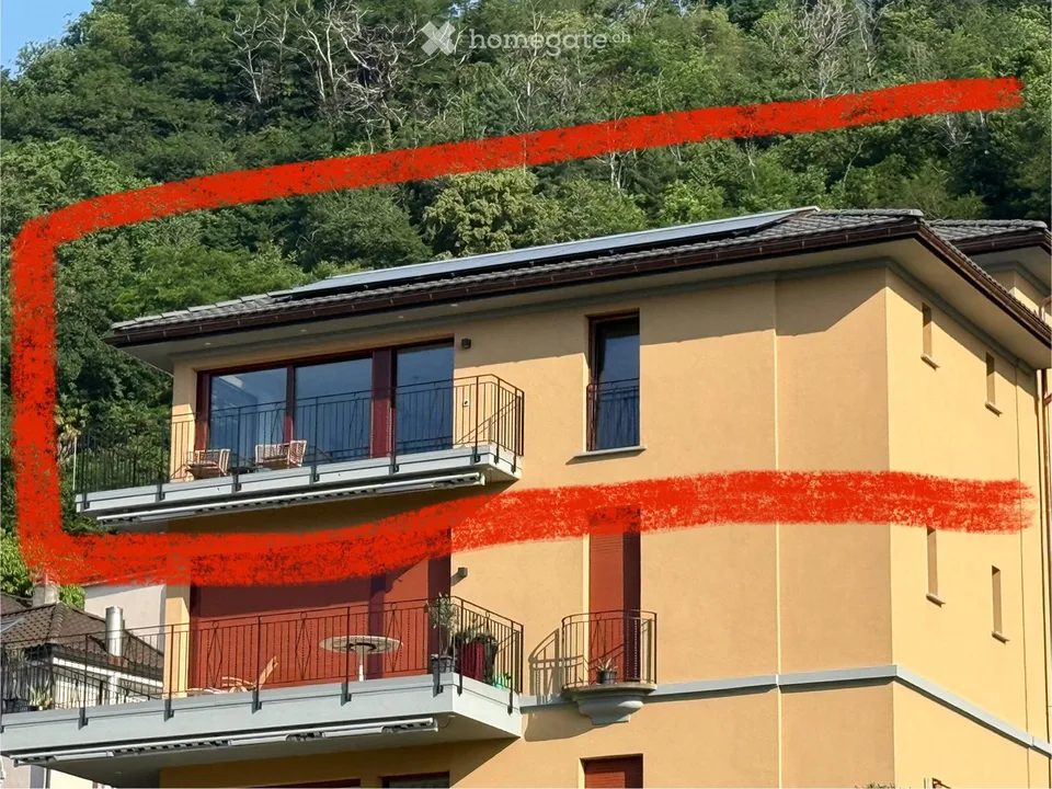 Wohnung mit großer Dachterrasse