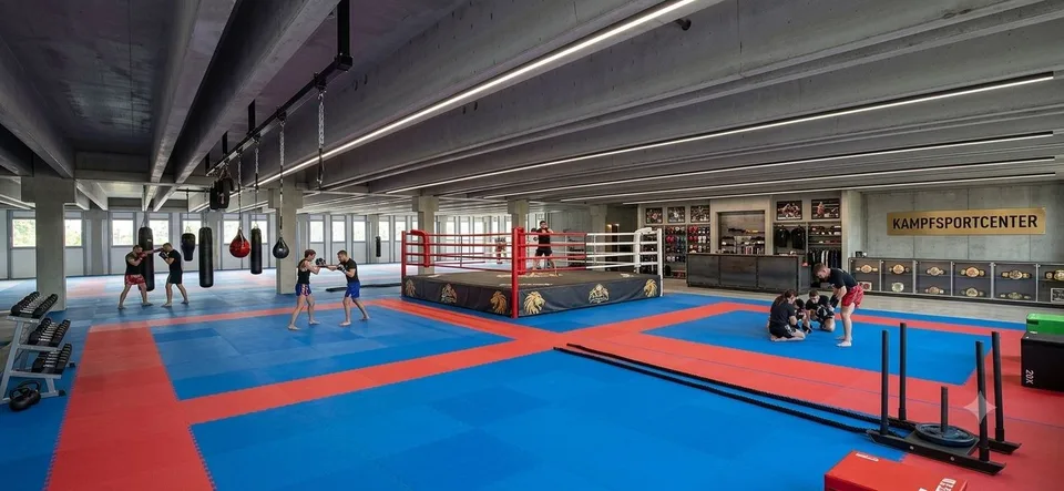 Spannende Gewerbeflächen für unterschiedlichste Nutzungen wie Fitness, Kampfsportzentrum etc.