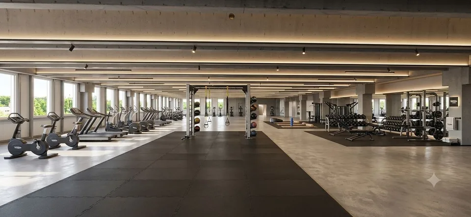 Spannende Gewerbeflächen für unterschiedlichste Nutzungen wie Fitness, Kampfsportzentrum etc.