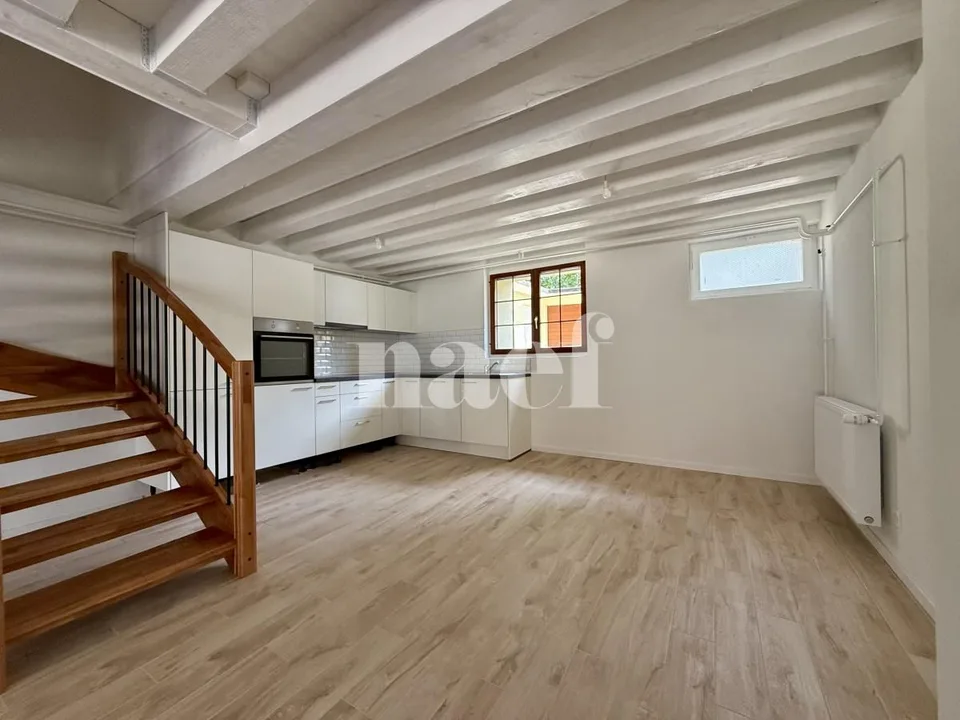 Bello appartamento in duplex e ristrutturato di 3.5 locali in affitto!