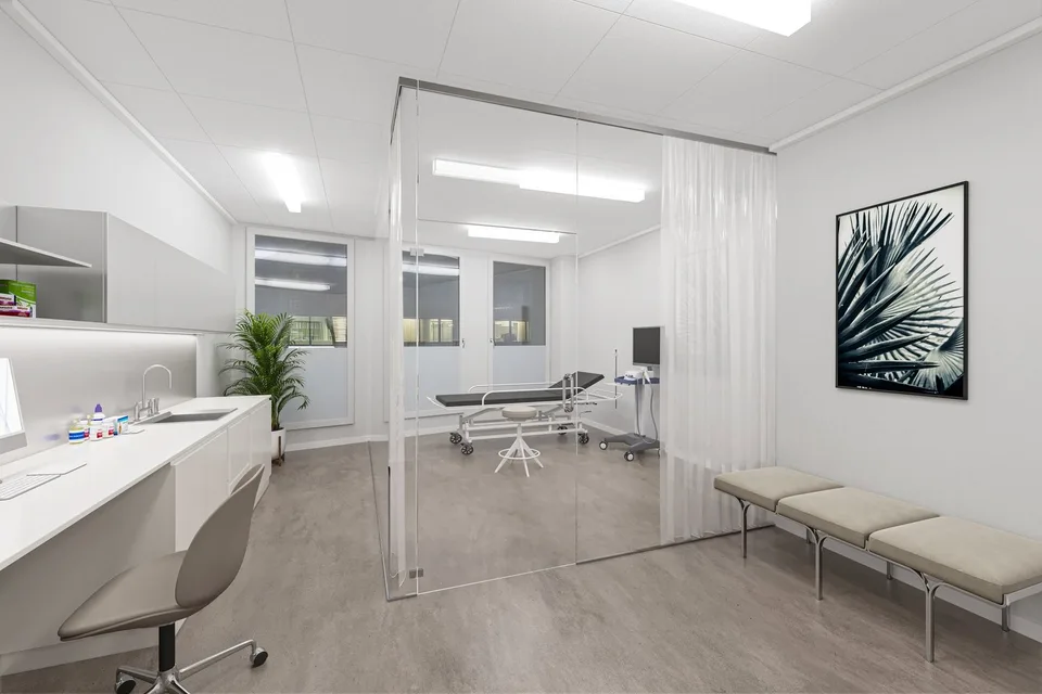 Espace de pratique ou de bureau flexible (71 - 160 m²) dans un emplacement central
