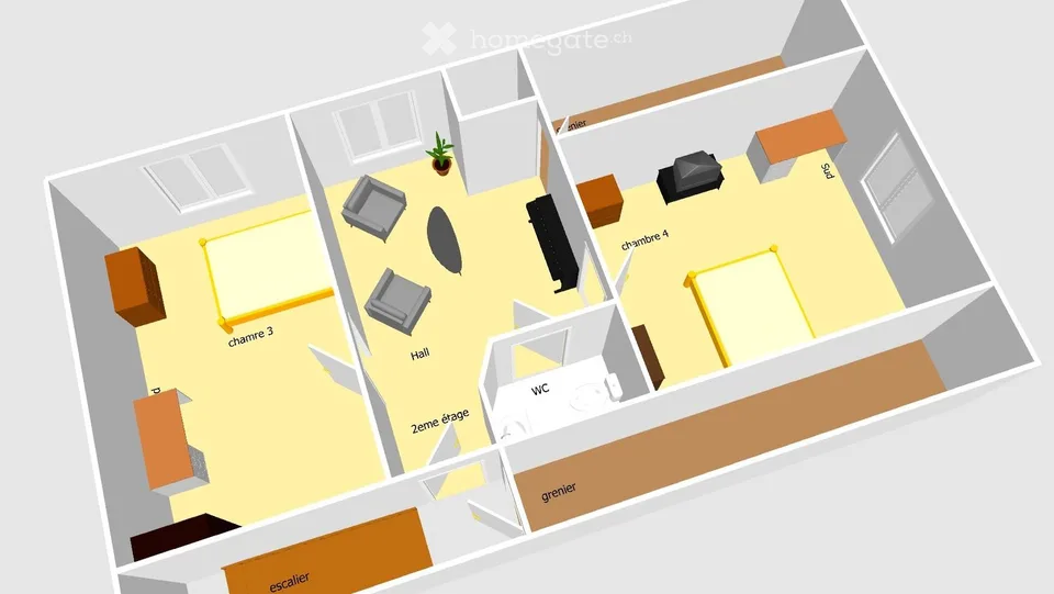 Geräumige 5½-Zimmer-Wohnung von 160m2 (6½-Zimmer)